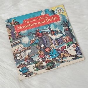 Favorite Tales of Monsters and Trolls a Random House Picture Book 1977 Vintage